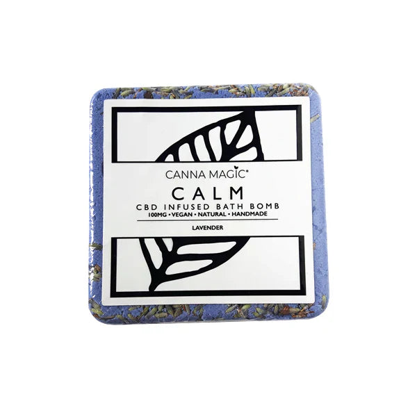 CALM 100mg CBD Bath Bomb - Inflow Alternative CBD