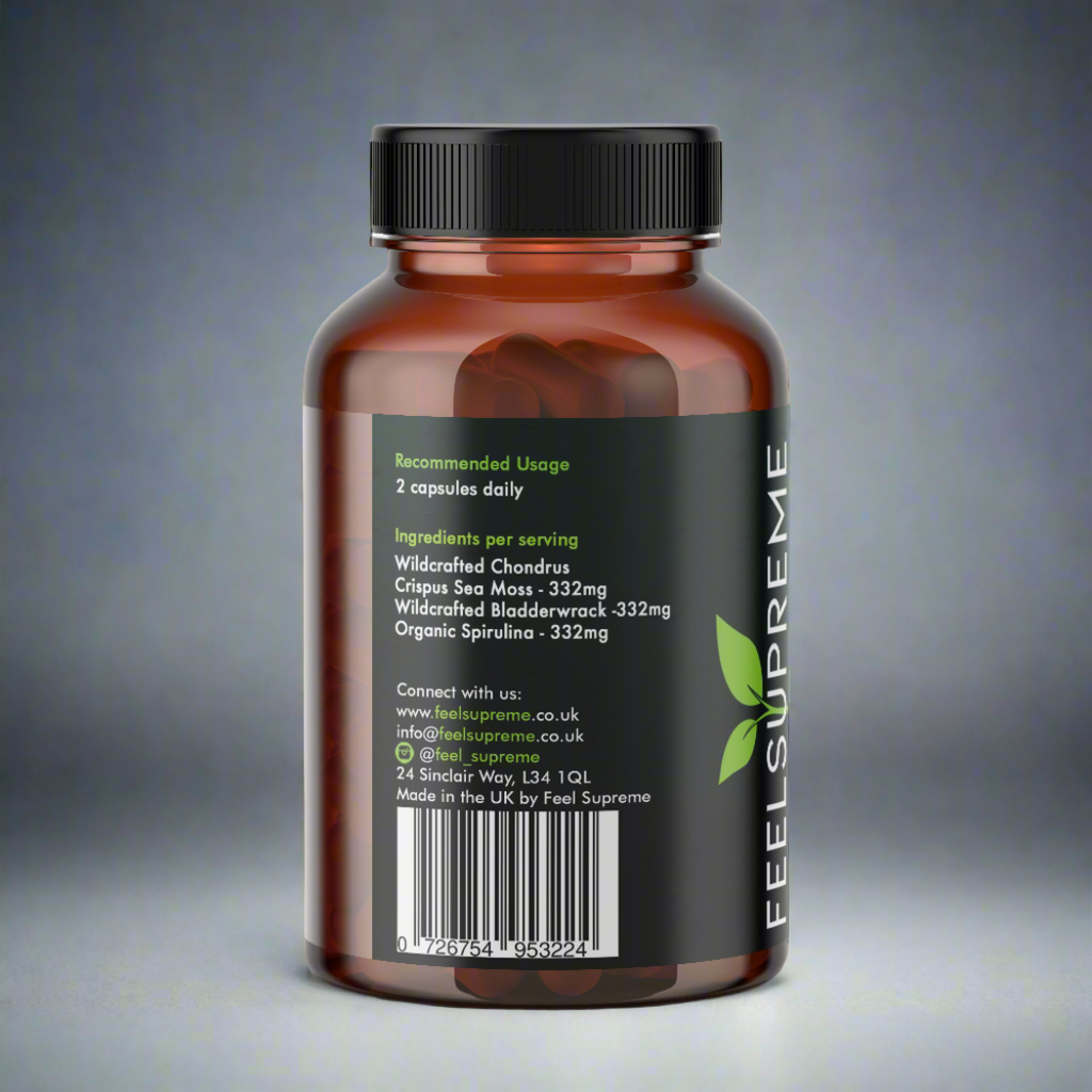 Sea Moss with Bladderwrack and Spirulina - Inflow Alternative CBD